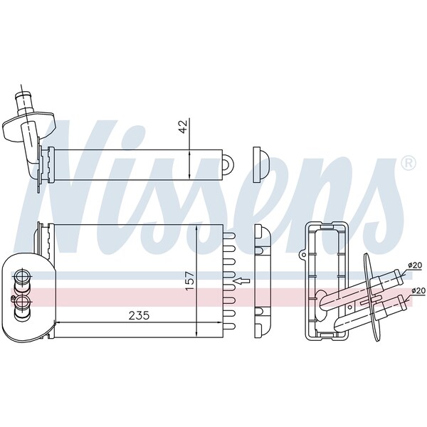 Nissen Heater, 73977 73977 - main